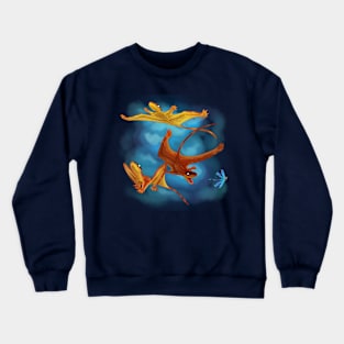 Flight of the Sharovipteryx v2 Crewneck Sweatshirt